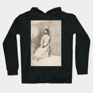 The Garroted Man by Francisco Goya Hoodie